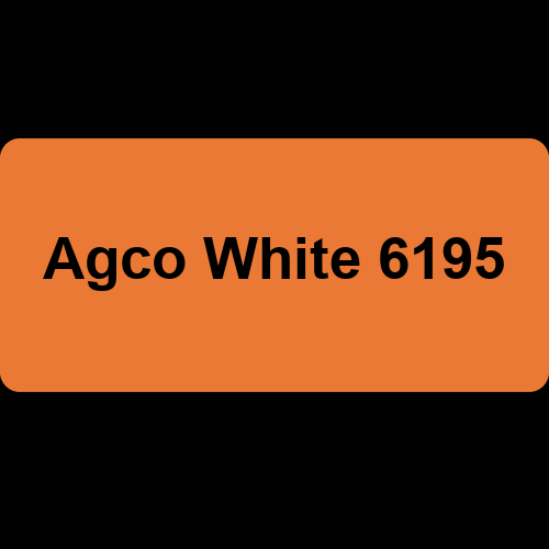 Agco White 6195